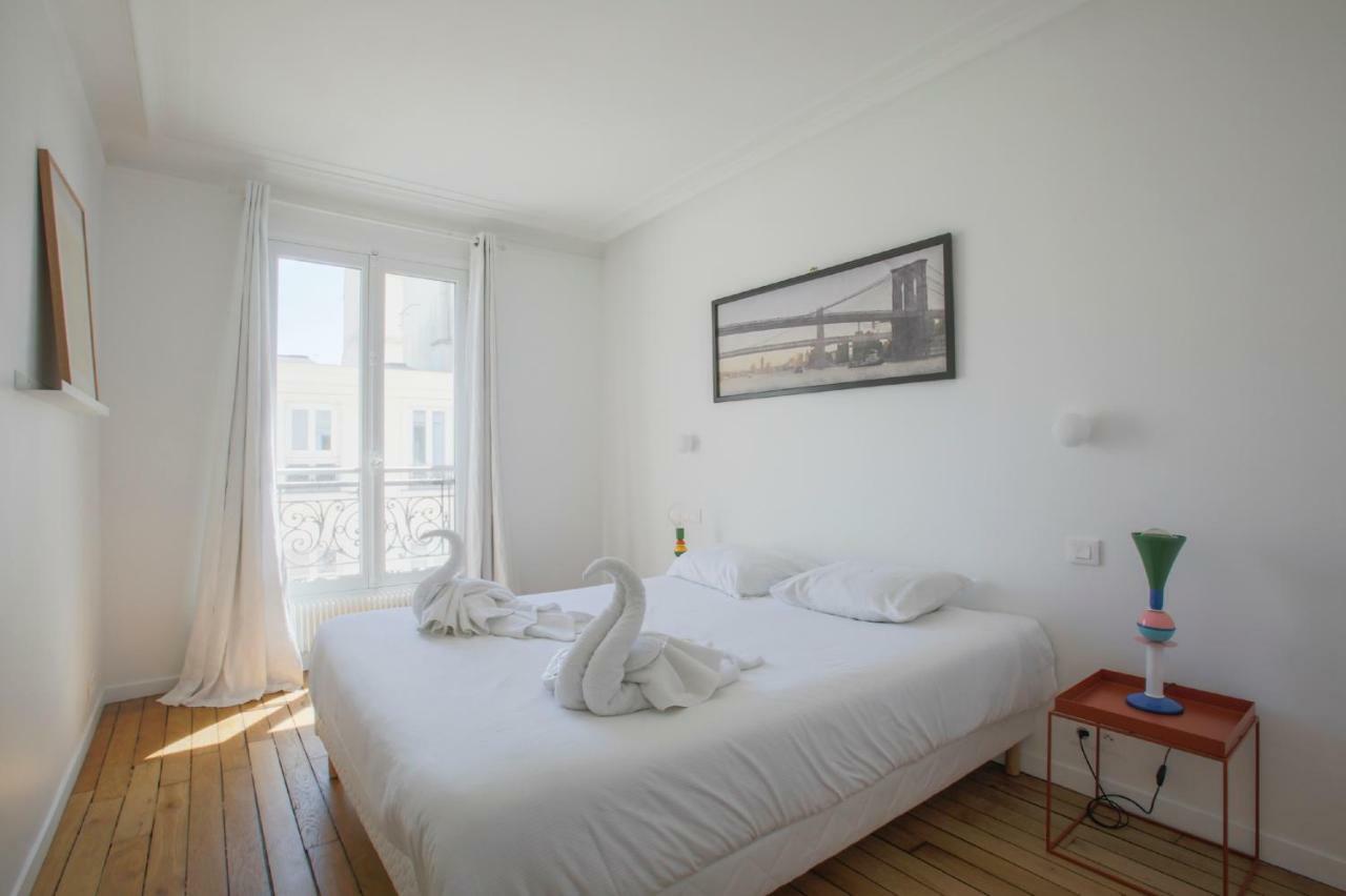 Joie Paris Tour Eiffel - Rue Cler Apartment Exterior foto