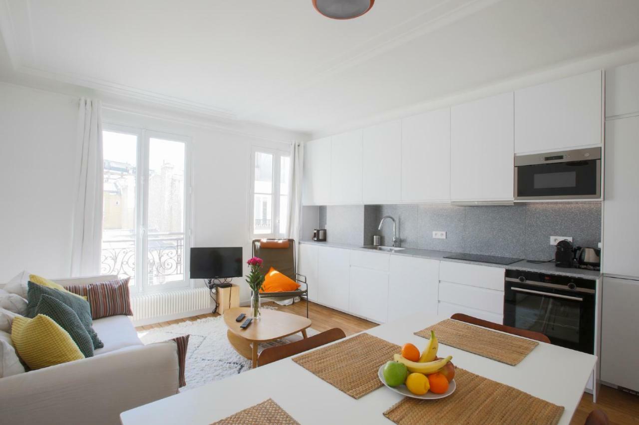 Joie Paris Tour Eiffel - Rue Cler Apartment Exterior foto